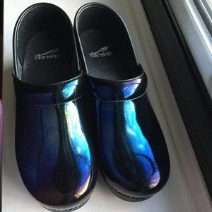 Dansko Petrol Patent Clog 39